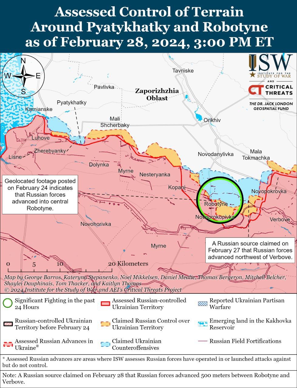 Карти боїв на півдні Карти боїв на півдні