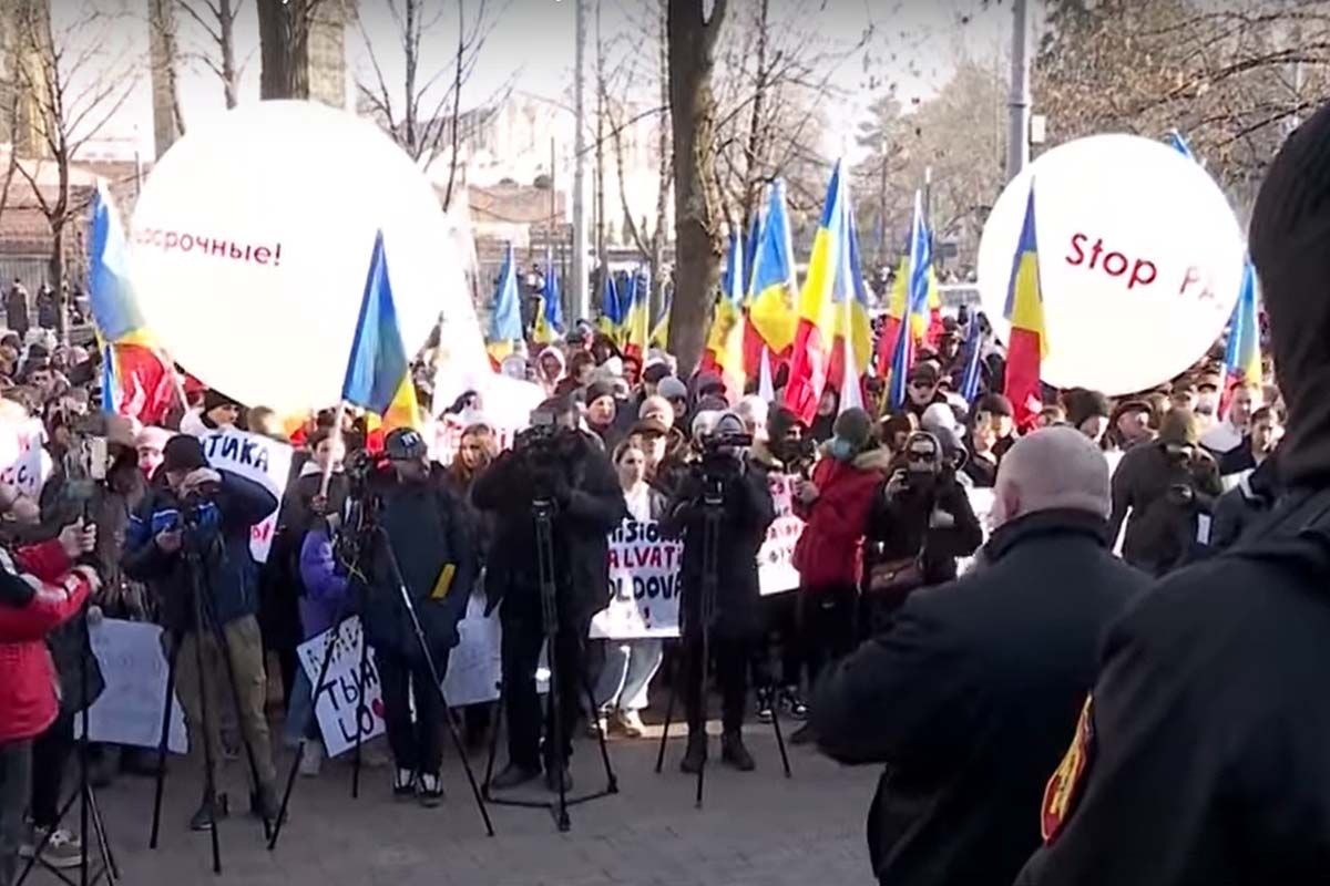В Молдове действует мощное пророссийское движение. Фото из открытых источников В Молдове действует мощное пророссийское движение. Фото из открытых источников