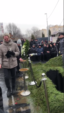 Захоронение Навального