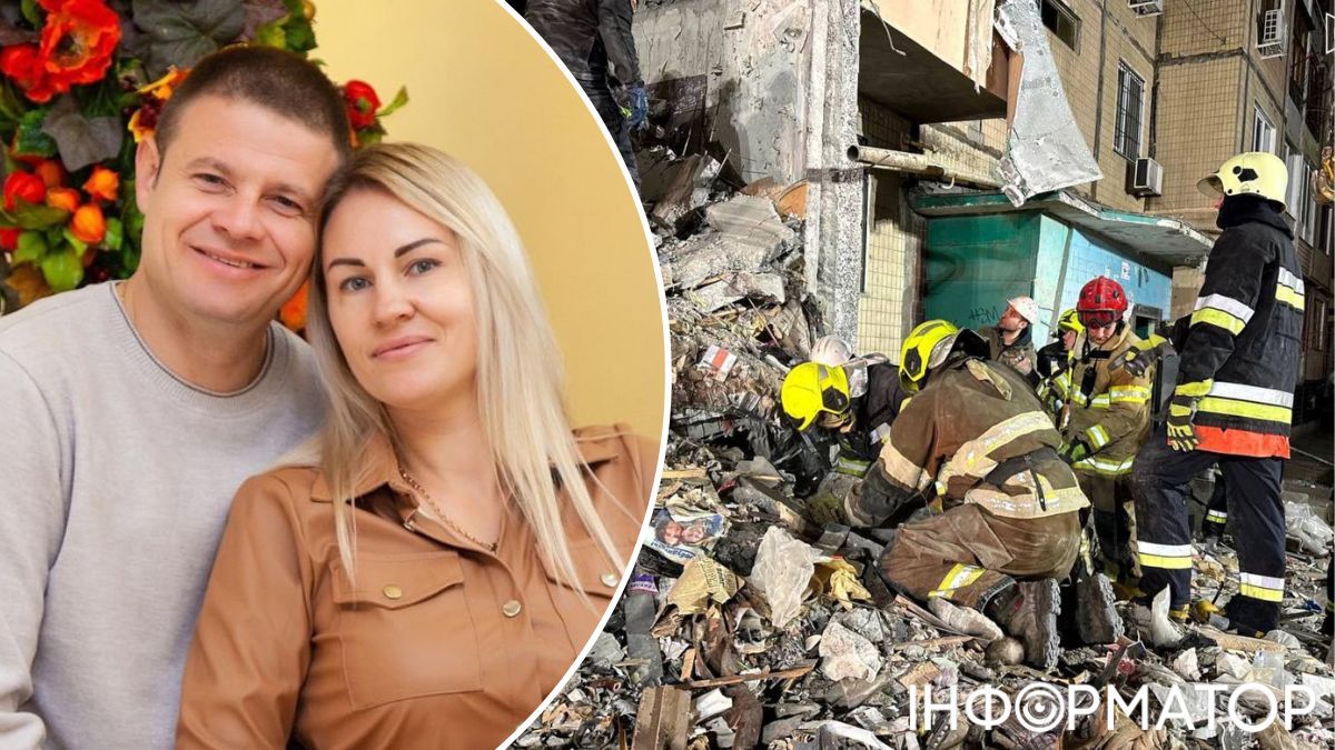 Олег і Тетяна Кравець, руїни в Одесі