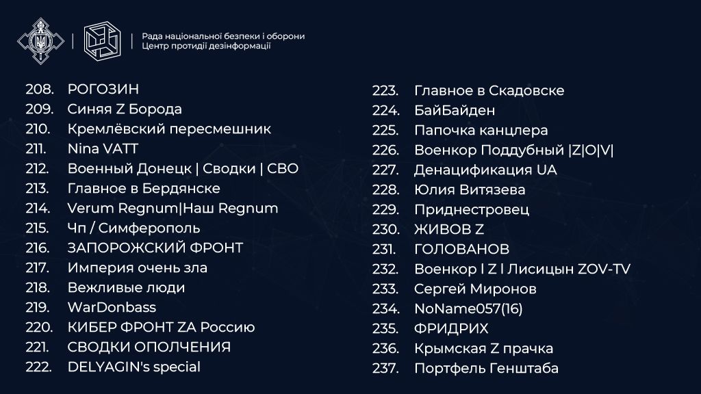 Боротьба з пропагандою в Telegram: в Україні офіційно створили списки надійних та небезпечних пабліків 8