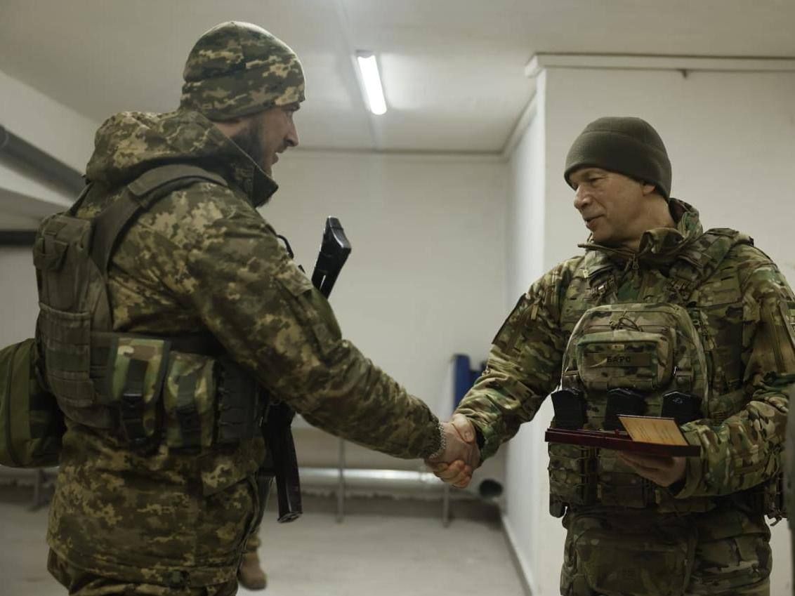 Нагородження кращіх воїнів ЗСУ Нагородження кращіх воїнів ЗСУ