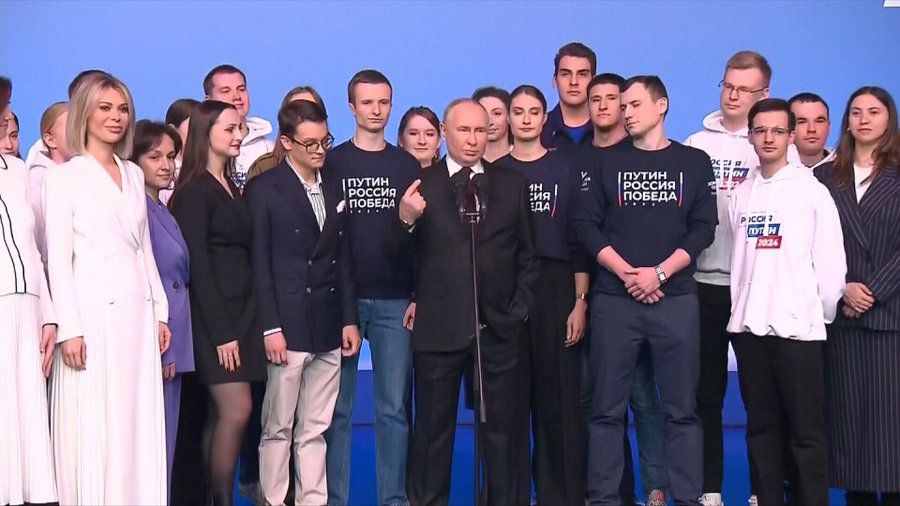 Путін каже росіянам, що вони його "соратники", оскільки прийшли на вибори. Фото з відкритих джерел Путін каже росіянам, що вони його "соратники", оскільки прийшли на вибори. Фото з відкритих джерел