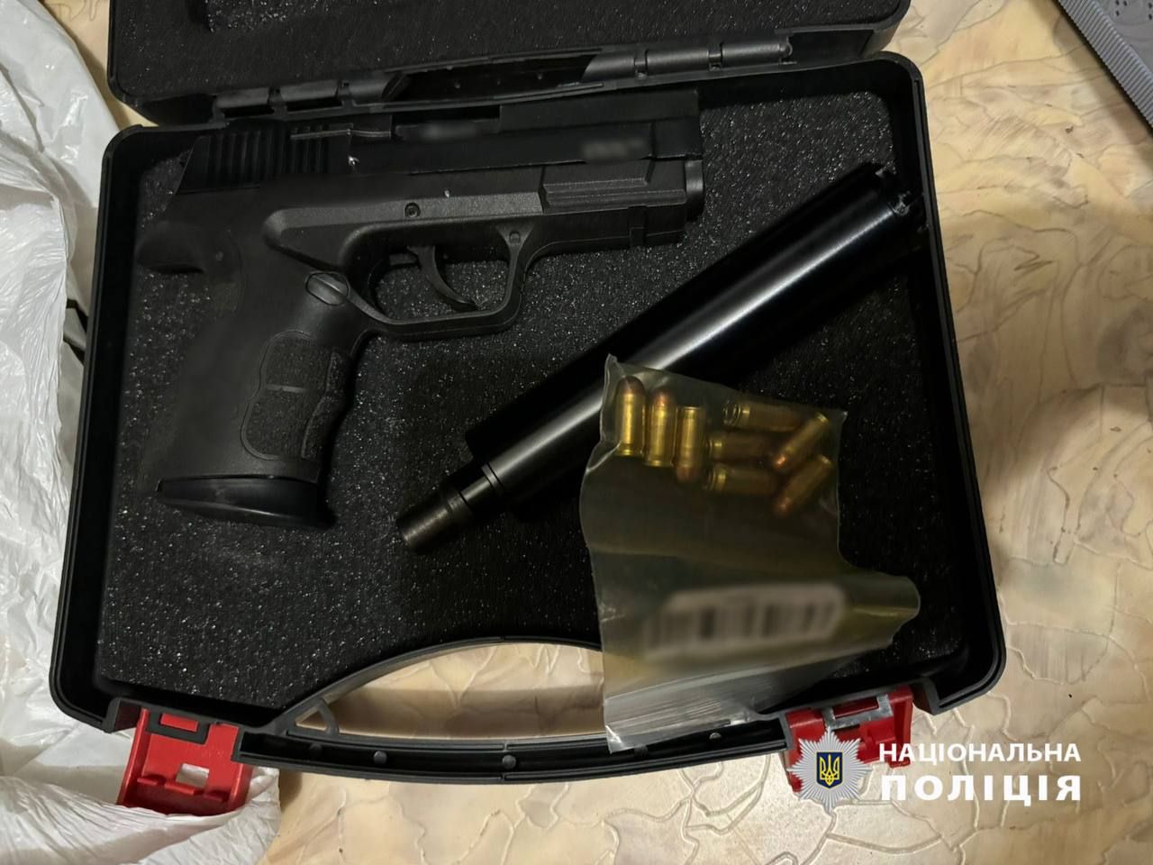 У затриманих вилучили зброю У затриманих вилучили зброю