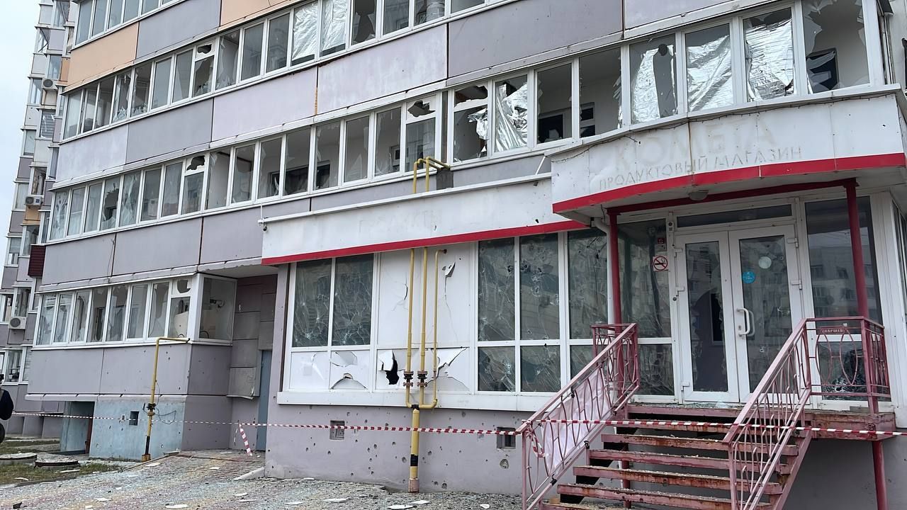 Наслідки обстрілу Бєлгорода 22 березня Наслідки обстрілу Бєлгорода 22 березня