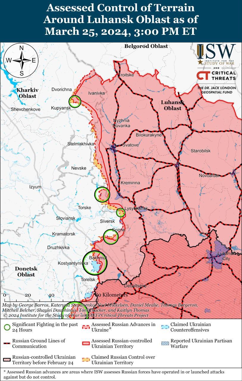 Карти боїв у Харківській та Луганській областях Карти боїв у Харківській та Луганській областях