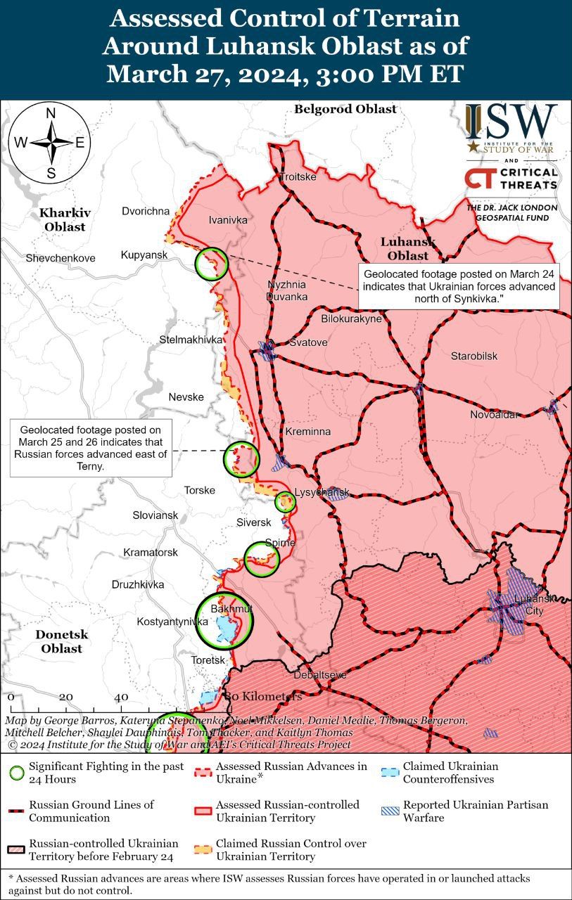 Карты боев в Харьковской и Луганской областях Карты боев в Харьковской и Луганской областях