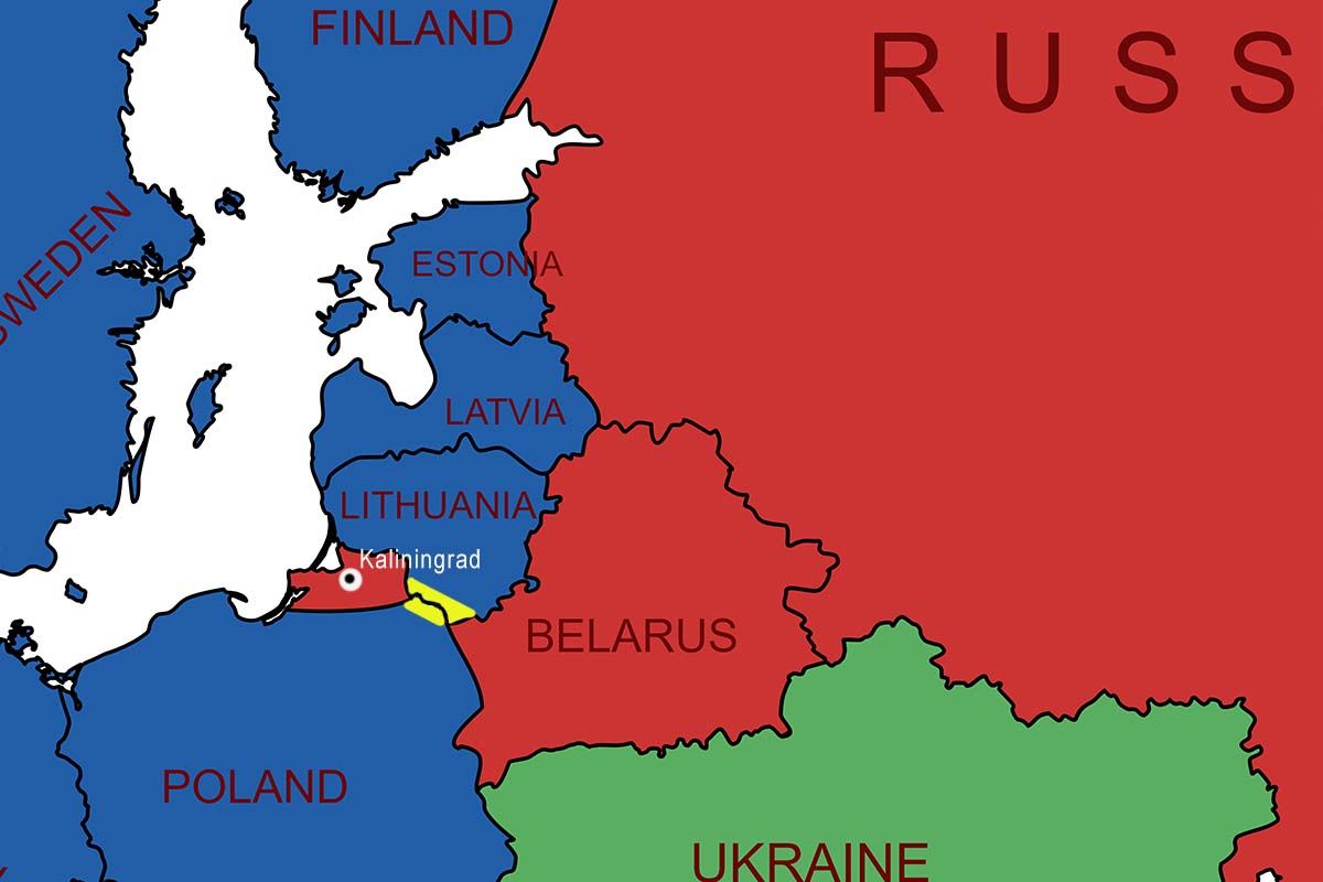 Сувальський коридор є геополітично важливою територією Сувальський коридор є геополітично важливою територією