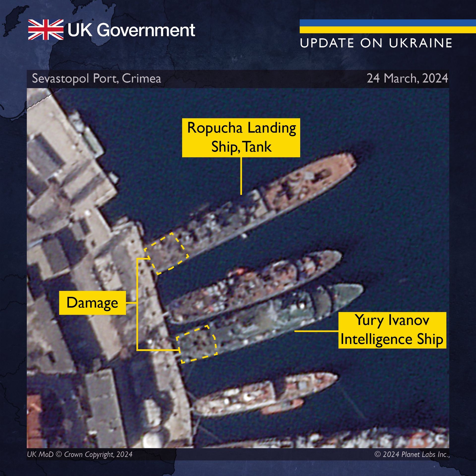 Последствия удара по кораблям Черноморского флота РФ Последствия удара по кораблям Черноморского флота РФ