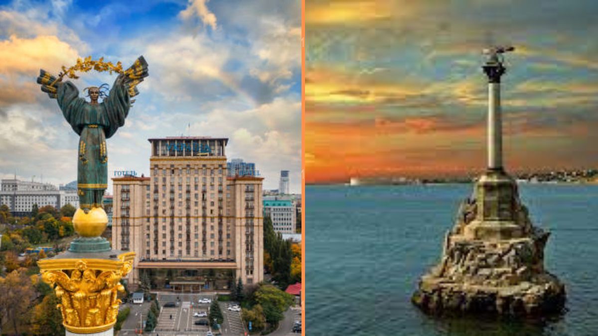 Города Киев и Севастополь имеют особый статус. Города Киев и Севастополь имеют особый статус.