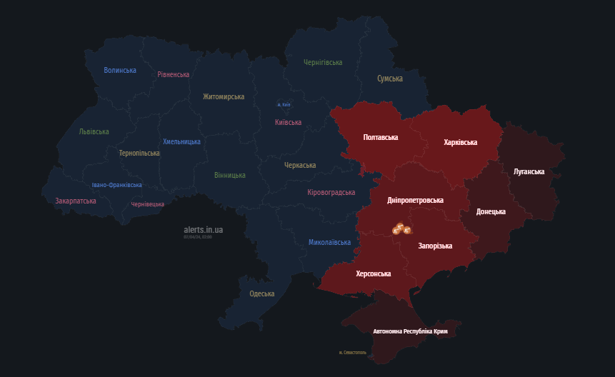 Оккупанты направили на Харьков "Шахеды": есть попадания в частном секторе 1