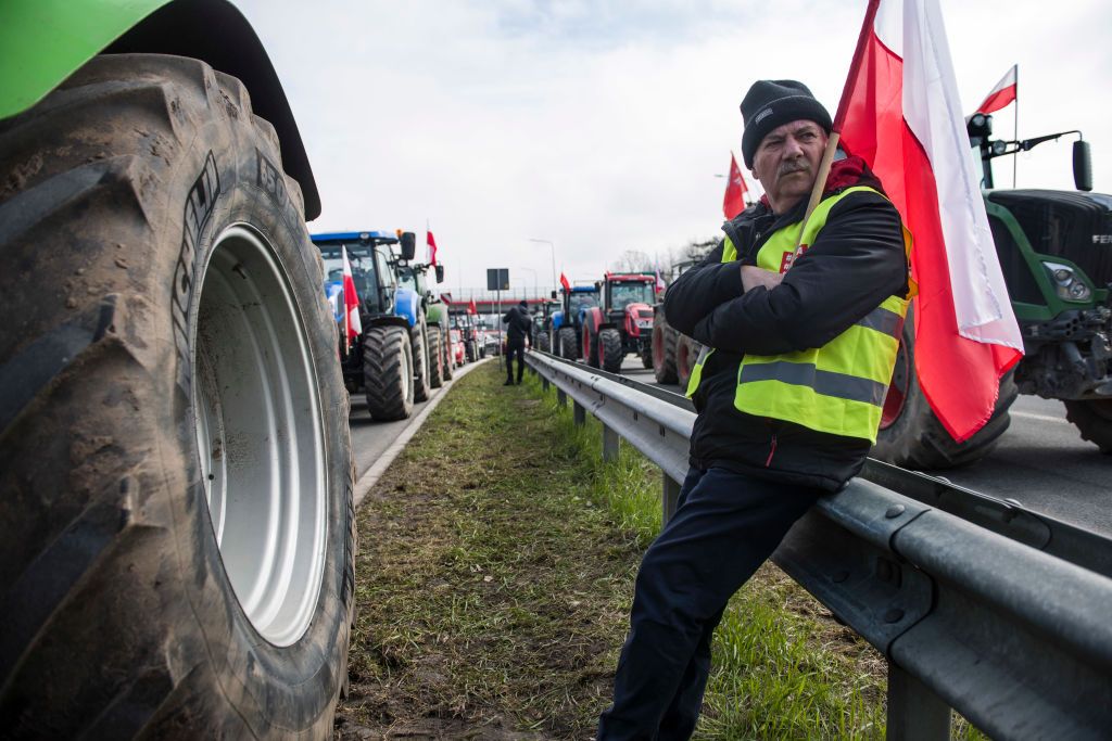 Польские фермеры знают, что могут потребовать от политиков уступок. Фото: Getty Images