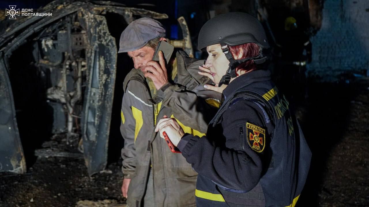 Наслідки удару по Полтавщині