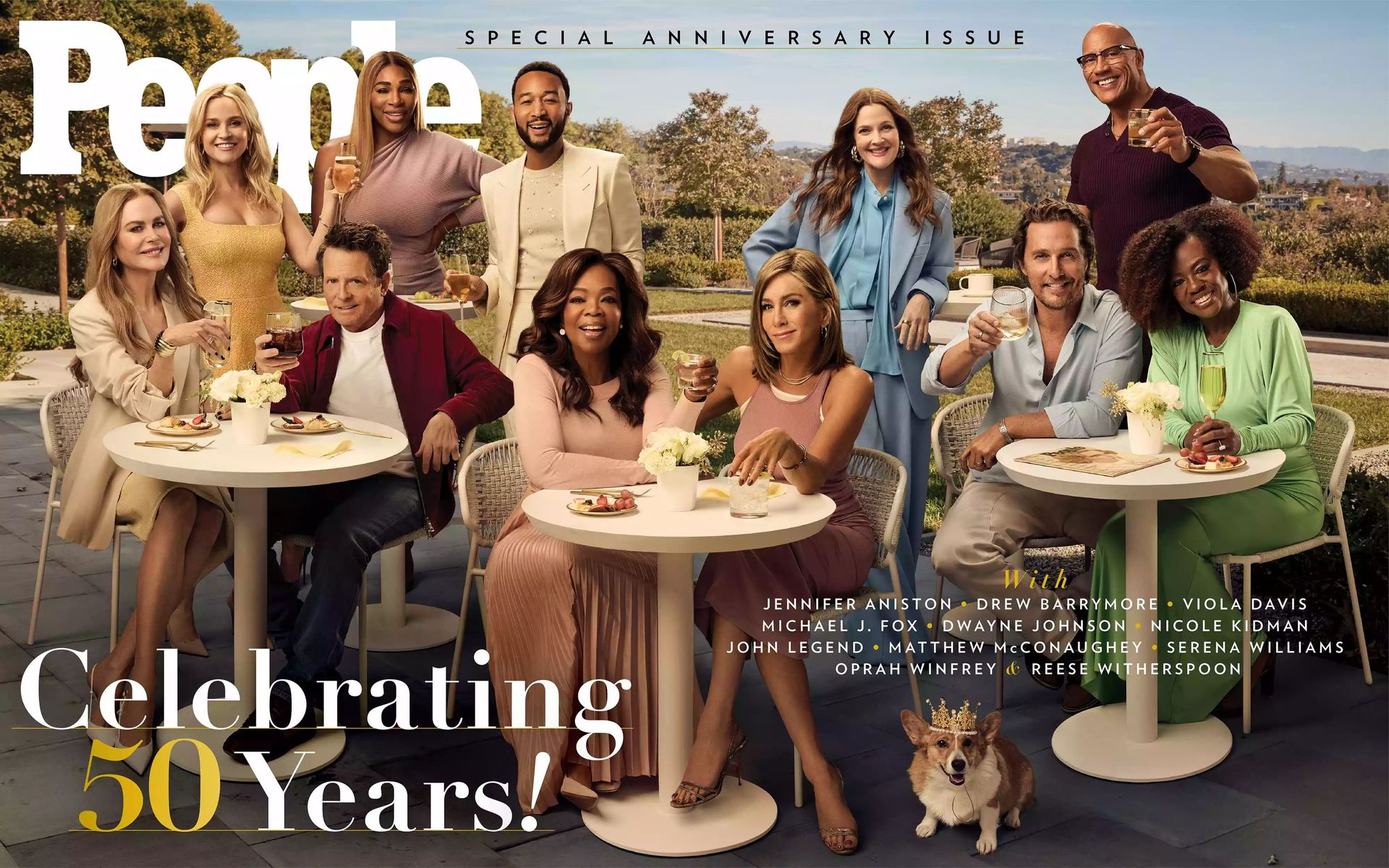 Юбилейная обложка журнала People