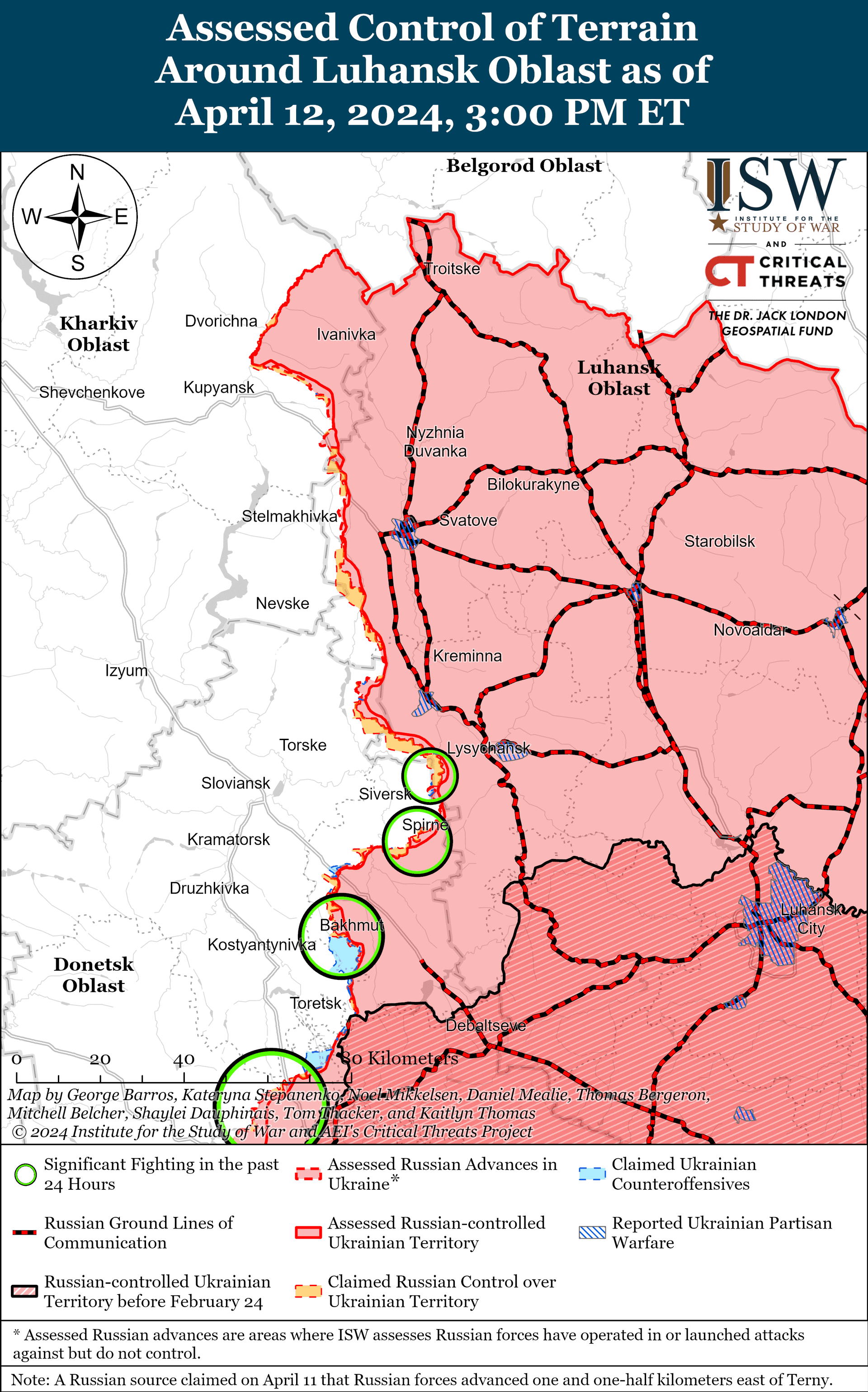 Роспропаганда заявила о продвижении под Временным Яром: в ISW рассказали, изменилась ли линия фронта 1