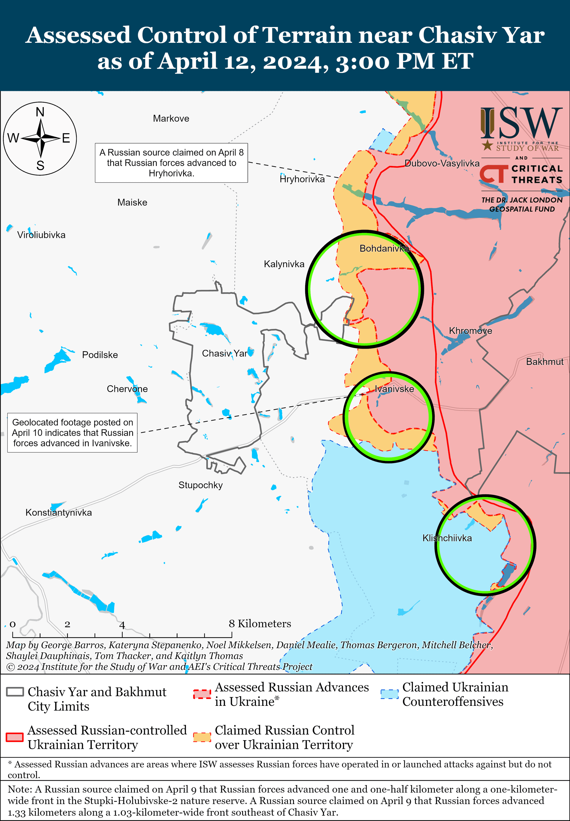 Роспропаганда заявила о продвижении под Временным Яром: в ISW рассказали, изменилась ли линия фронта 3