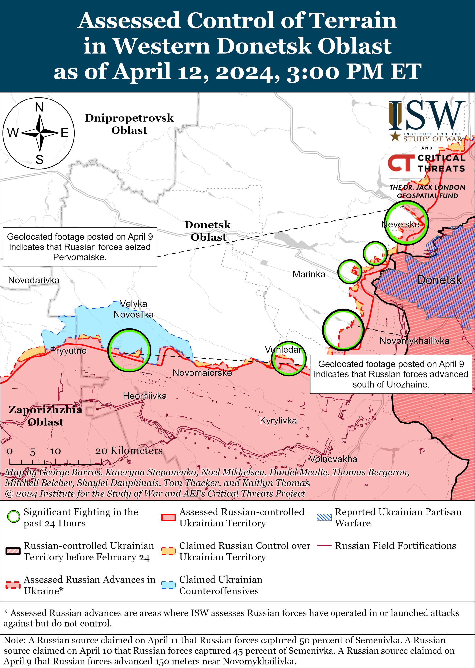 Роспропаганда заявила о продвижении под Временным Яром: в ISW рассказали, изменилась ли линия фронта 6