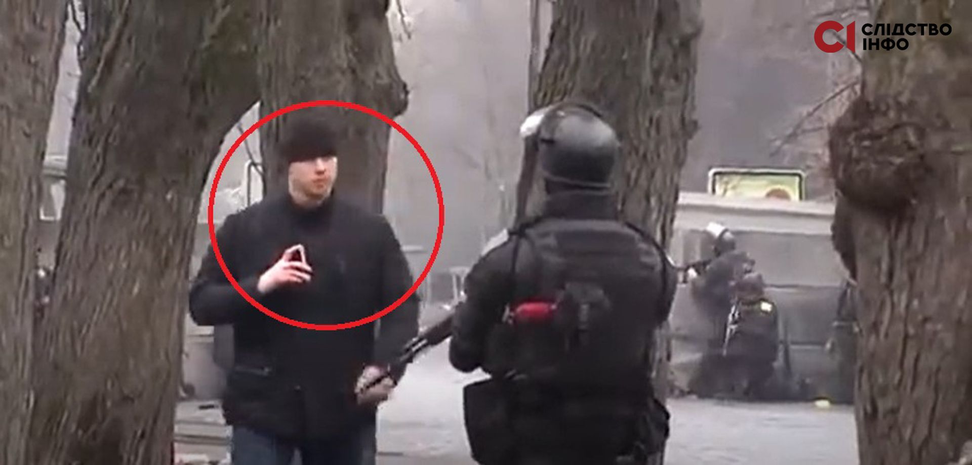 Керівник департаменту СБУ Вітюк знімав розстріли на Майдані з боку "Беркуту" — Слідство.Інфо 1
