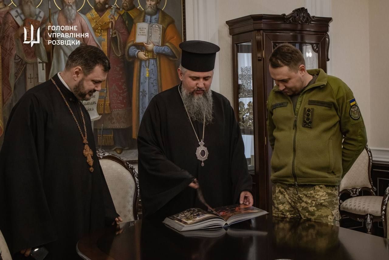 Епіфаній благолсловив Буданова і бійців ГУР на битву за свободу 2