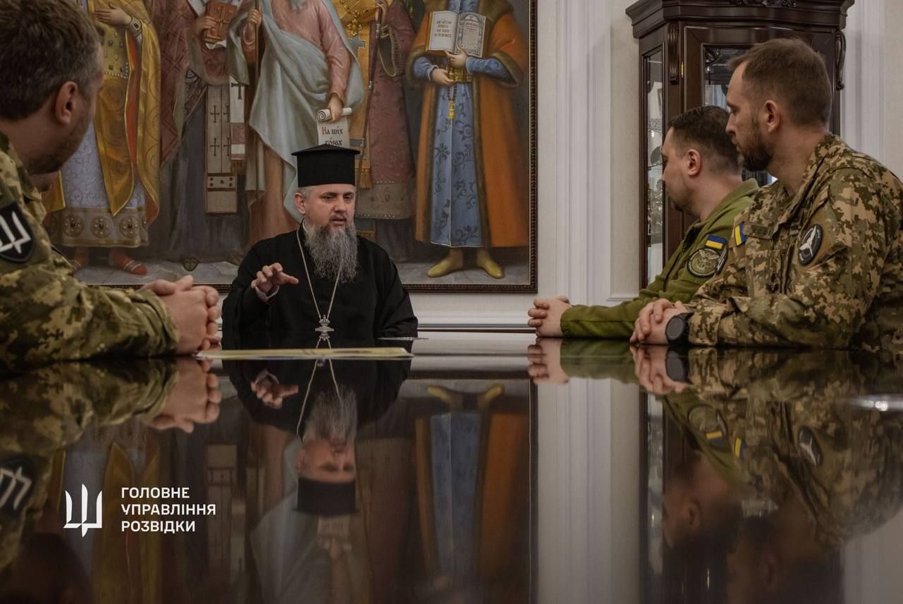 Епіфаній благолсловив Буданова і бійців ГУР на битву за свободу 3