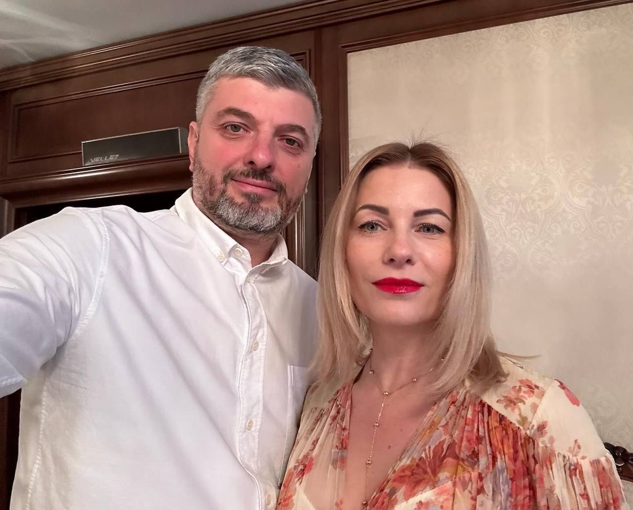Гришина с мужем Игорем Гришина с мужем Игорем