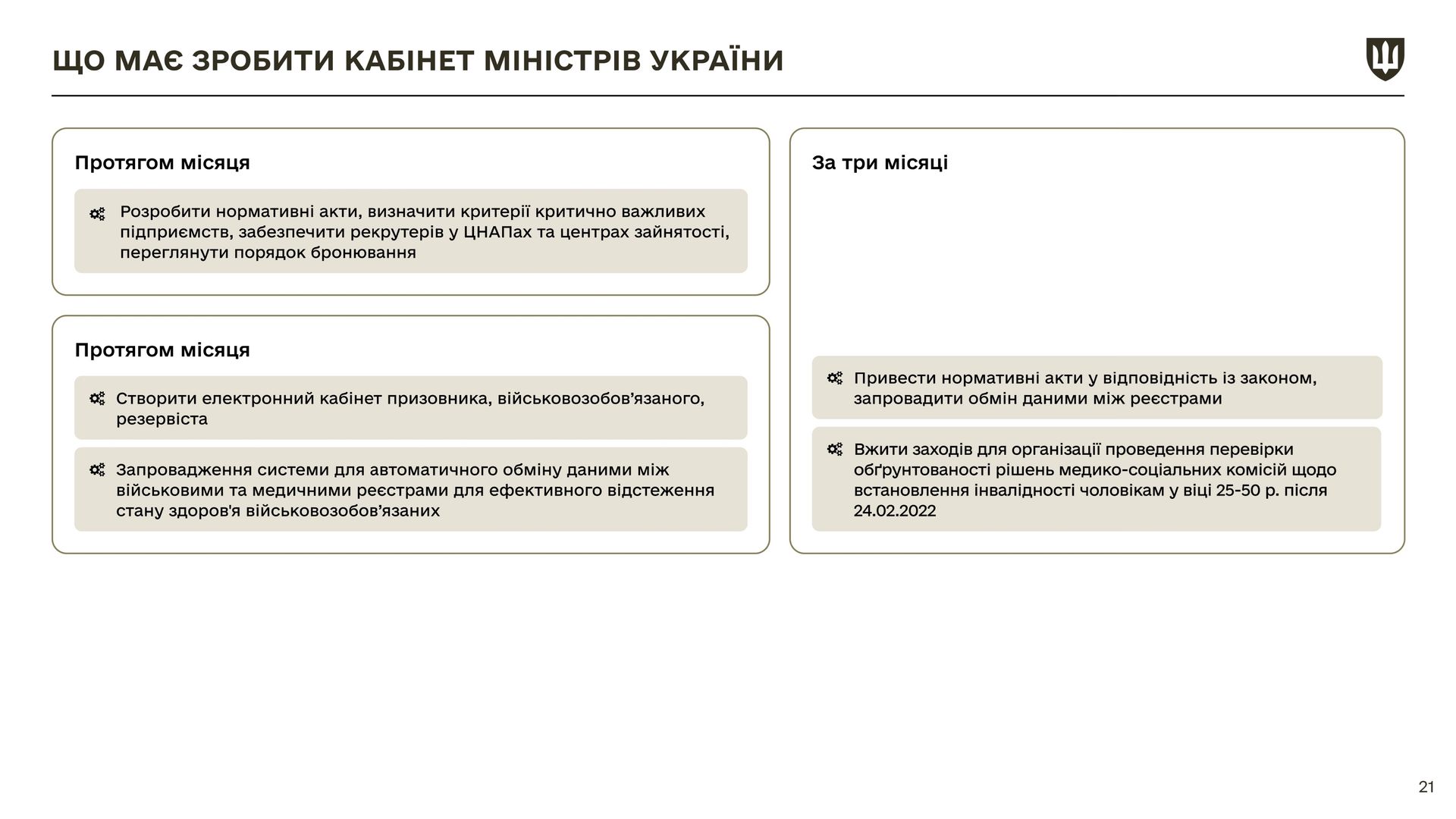 Закон про мобілізацію: у Міноборони розповіли про головні зміни 12