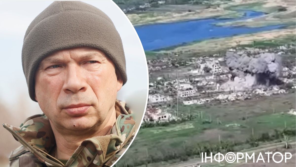 Головком ЗСУ Сирський, кадр із відео