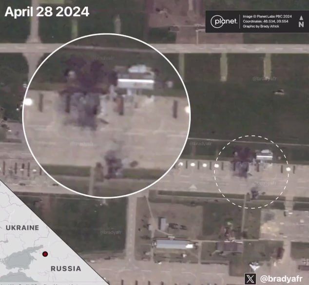 Спутниковый снимок за 28 апреля 2024 года Спутниковый снимок за 28 апреля 2024 года
