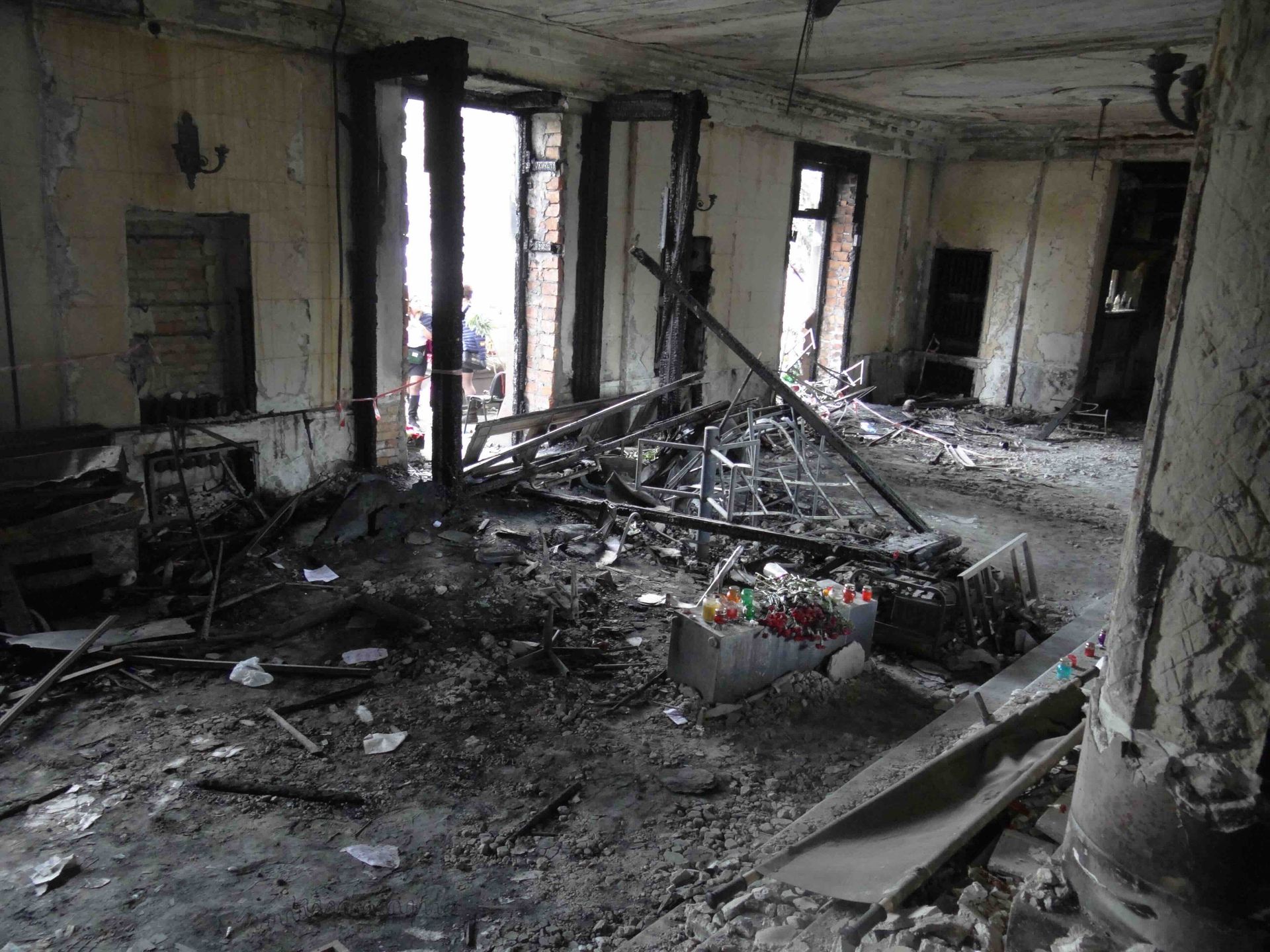 Пожежа в Будинку профспілок Пожежа в Будинку профспілок