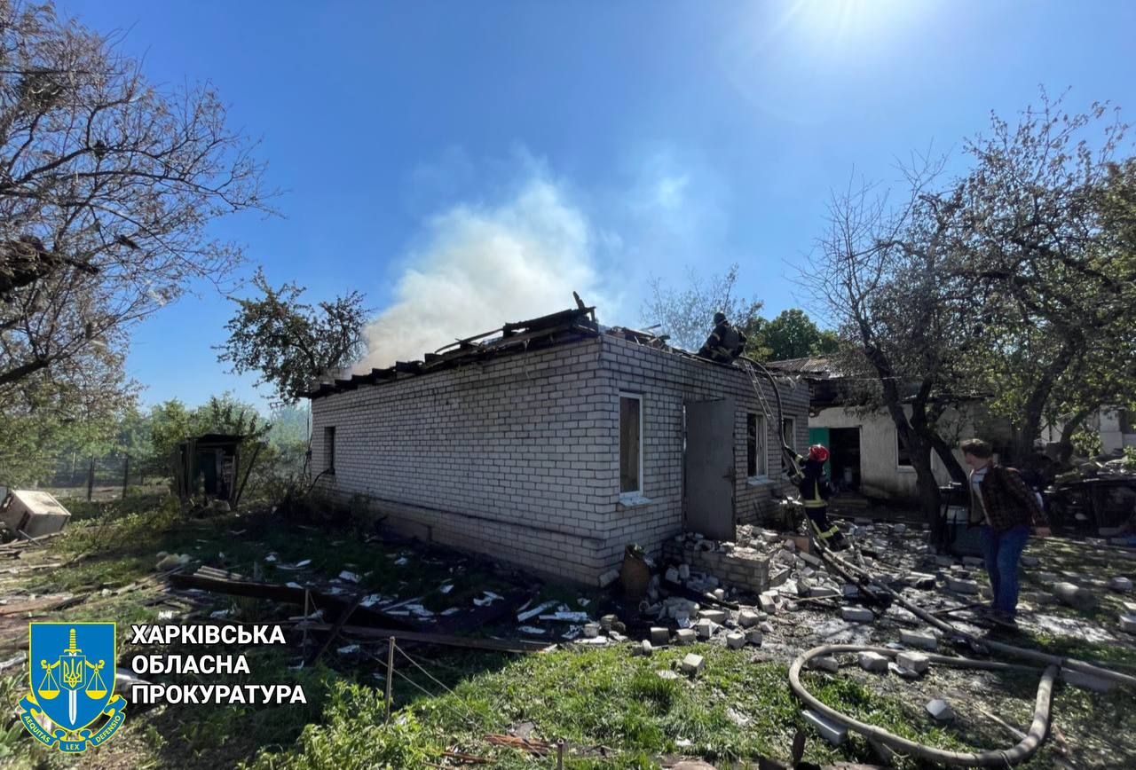 Удар РФ КАБам по Харкову: три будинки повнітю зруйновані, ще 12 пошкоджено (відео) 2