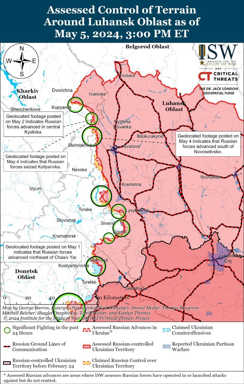Карты боев в Харьковской и Луганской областях Карты боев в Харьковской и Луганской областях