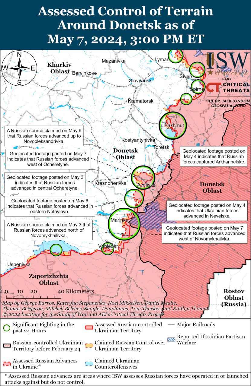 Карти боїв на Донеччині Карти боїв на Донеччині