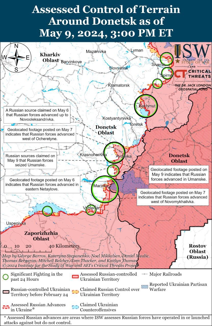 Карти боїв на Донеччині Карти боїв на Донеччині