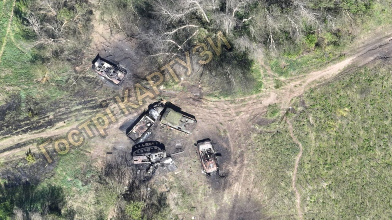 Наступ РФ на Харківщину: Нацгвардія знищила чотири БМП окупантів 1