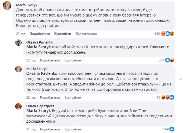 Директорку інституту гендерних досліджень запідозрили в мізогінії: що відомо про скандал 2