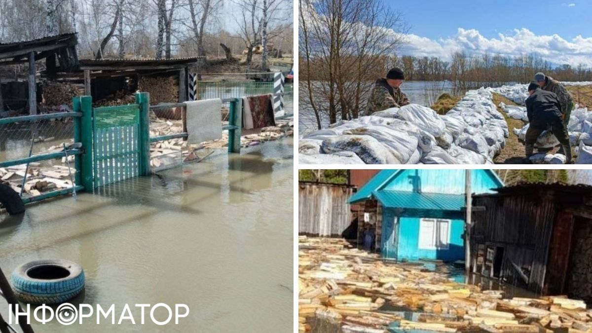 Омська область після прориву дамби