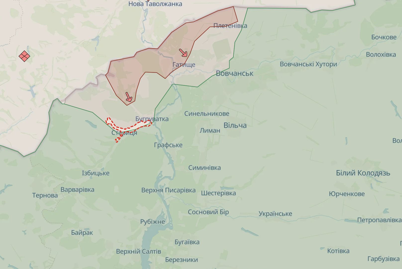 Стариця та Вовчанськ Стариця та Вовчанськ