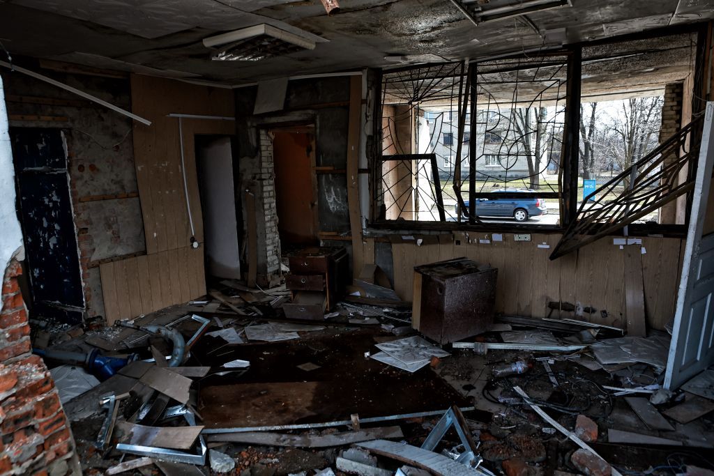 Ось як зараз виглядає Білопілля післі ворожих обстрілів. Фото: gettyimages.com Ось як зараз виглядає Білопілля післі ворожих обстрілів. Фото: gettyimages.com