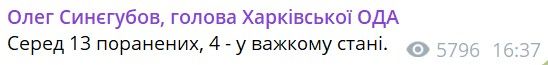 Росіяни вдарили по Харкову КАБами: більше 10 людей отримали поранення, є загиблі 5