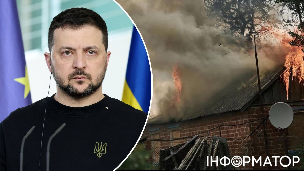 Володимир Зеленський і наступ РФ