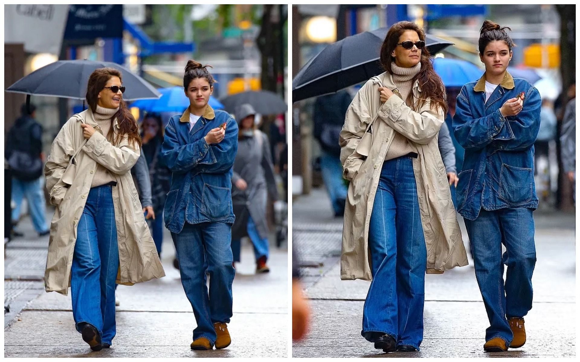 Кэти Холмс с дочерью Сури Кэти Холмс с дочерью Сури