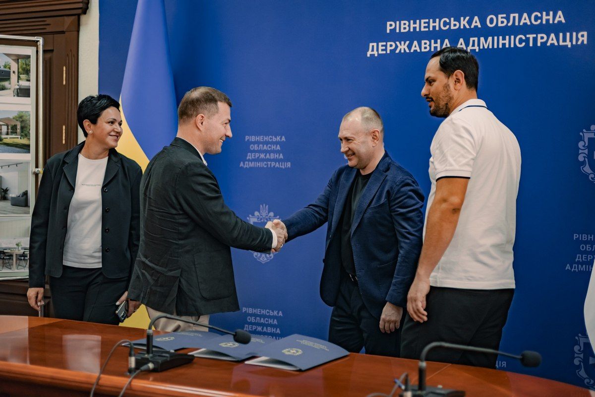 Нова пошта та Рівненська ОДА почали будівництво котеджного містечка для реабілітації ветеранів 3