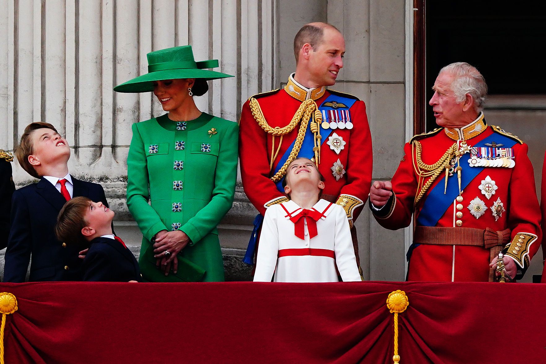 Trooping the Colour-2023. Проліт королівських ВПС. Фото: Getty Images Trooping the Colour-2023. Проліт королівських ВПС. Фото: Getty Images