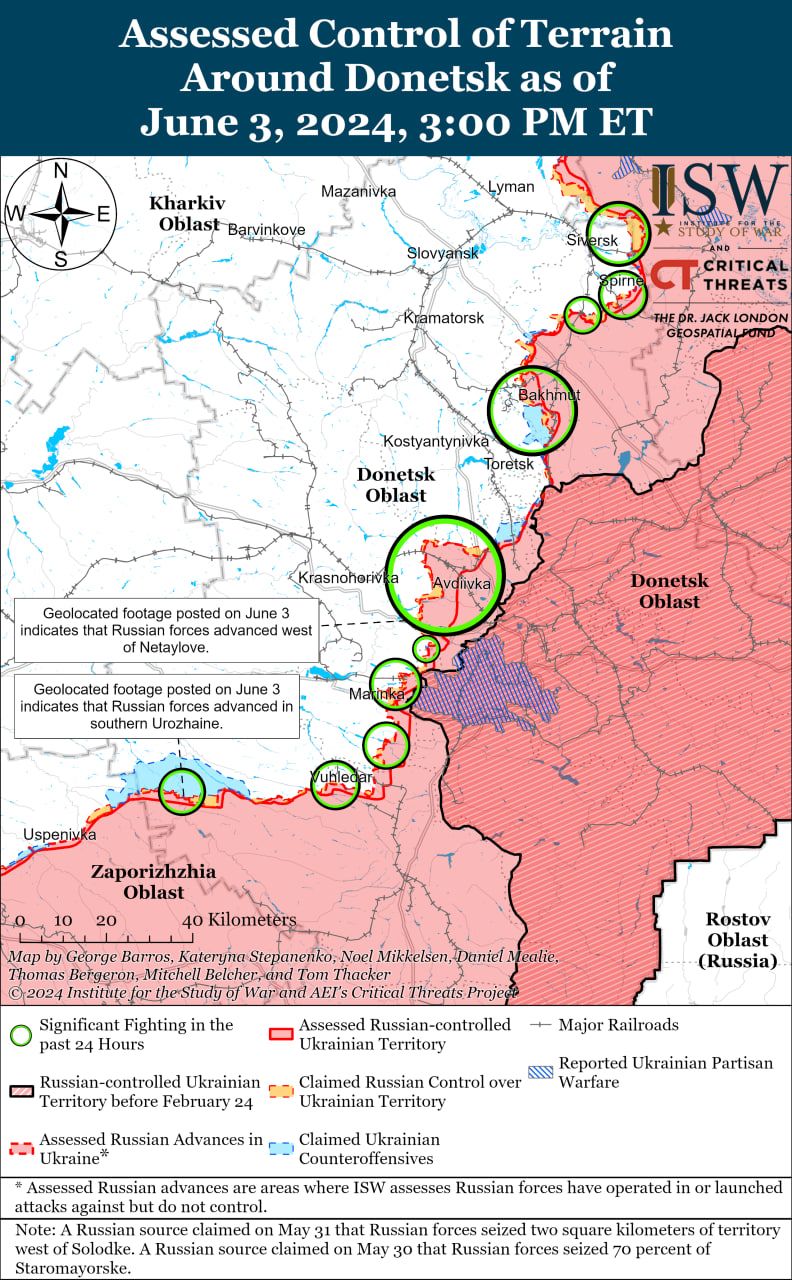 Карты боев в Донецкой области Карты боев в Донецкой области