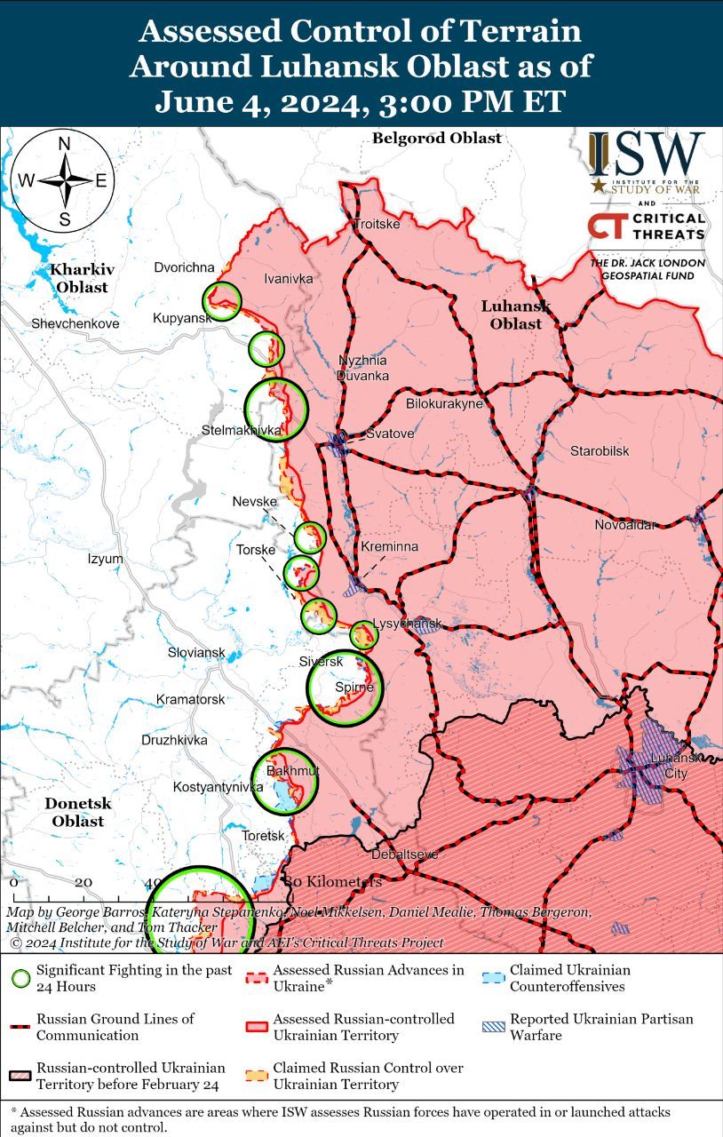 Карти боїв на Луганщині  Карти боїв на Луганщині