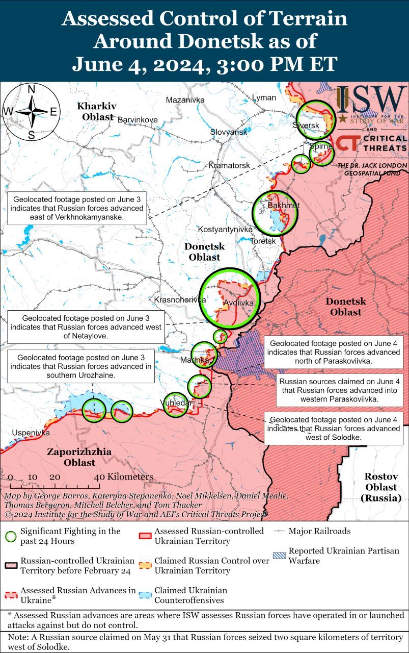 Карти боїв на Донеччині  Карти боїв на Донеччині