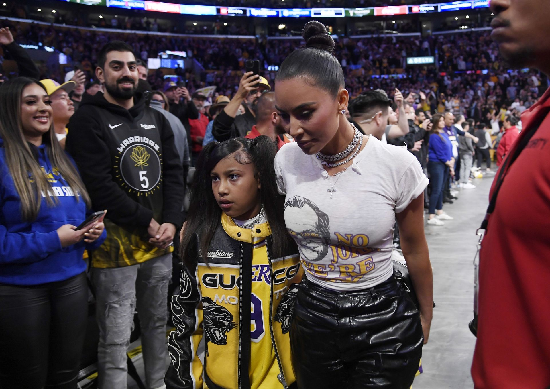 З дочкою Норт. Фото: Getty Images З дочкою Норт. Фото: Getty Images