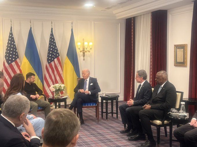 Зустріч Зеленського з Байденом Зустріч Зеленського з Байденом