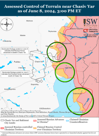 Россия на Харьковском направлении могла захватить село Глубокое - карты ISW 3