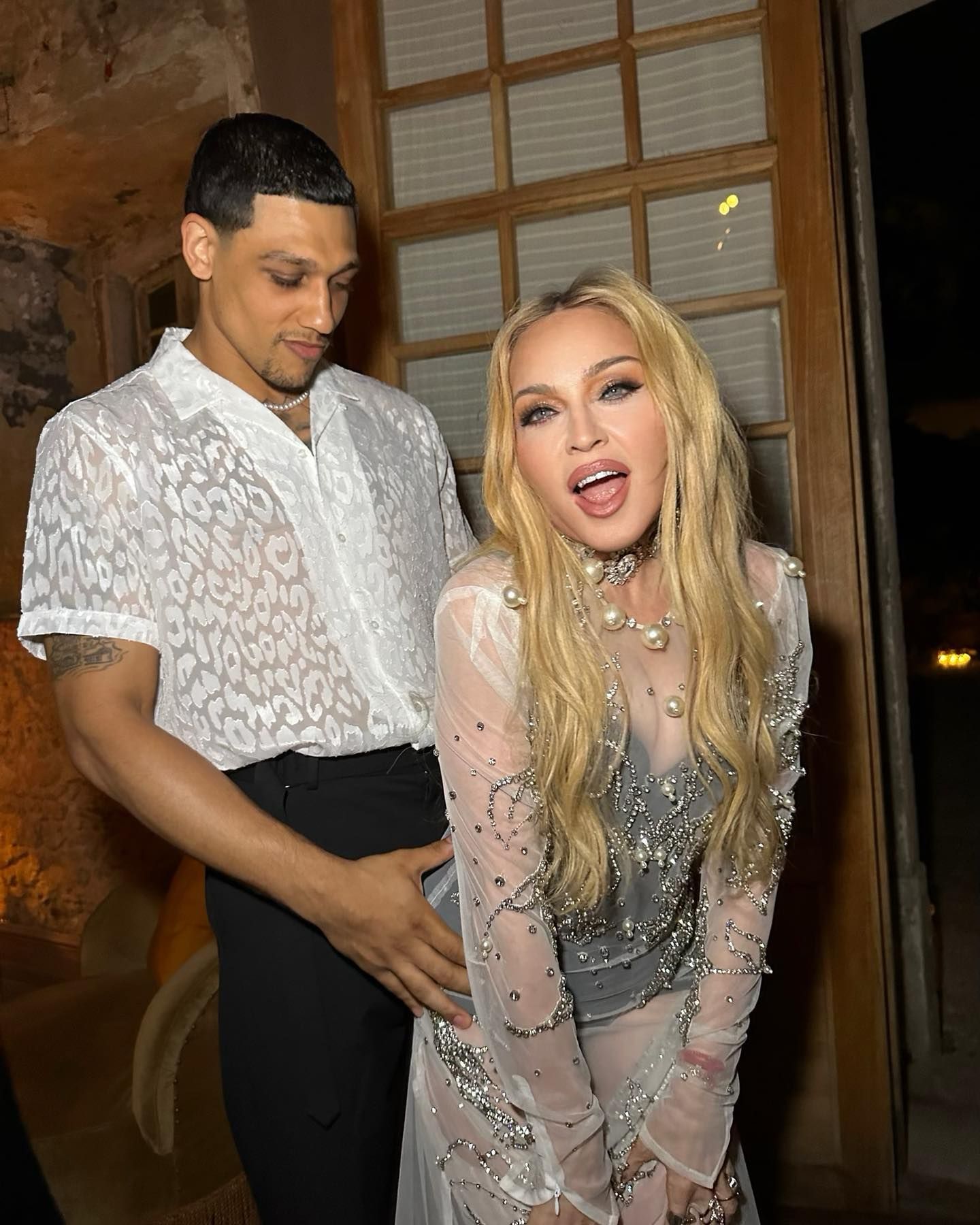 Джош Поппер и Мадонна